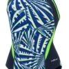 Dolfin Women's Print Color Block DBX Back One Piece